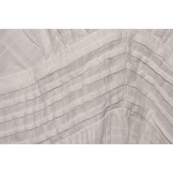 AMERICAN‎ EAGLE NEW $50 White Strappy Babydoll Cotton Mini Dress XS - Picture 3 of 4